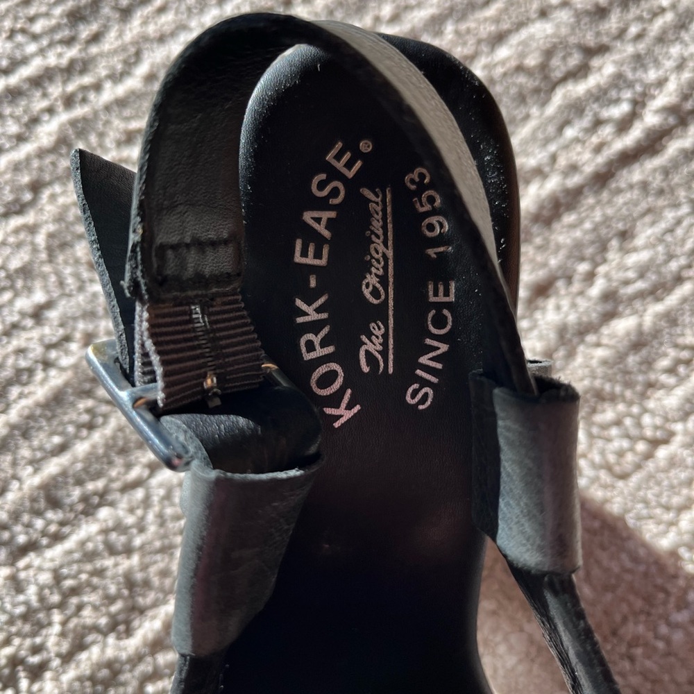 Kork-Ease Ave Platform Sandal Navy Leather Size 9 - Picture 5 of 6